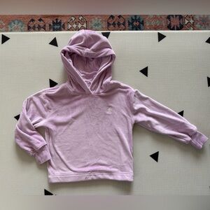 GAP kids|Big girl pastel lavender hoodie sweatshirt in super soft fleece••Size 8